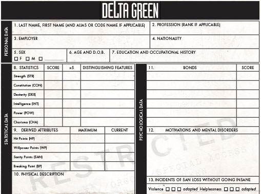 call of cthulhu delta green character sheet